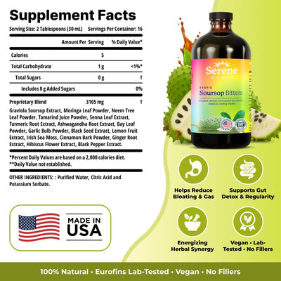 Serene Herbs Soursop Bitters