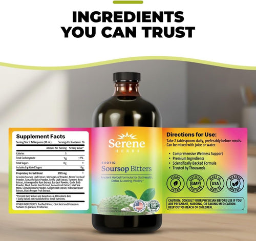 Serene Herbs Soursop Bitters